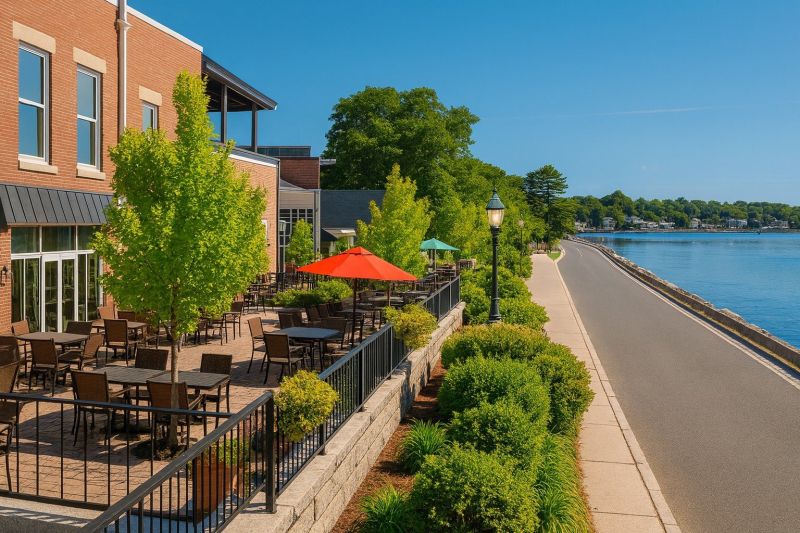Local Patio Brick Installation in Burlington, MA
